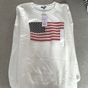 Women’s Crewneck USA Pullover Sweater - Wild Fable - XL